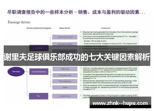 谢里夫足球俱乐部成功的七大关键因素解析 谢里夫足球俱乐部成功的七大关键因素解析